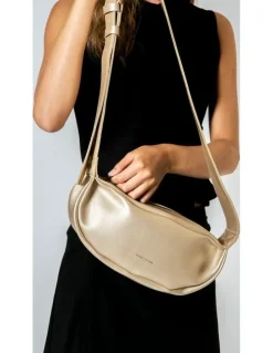 Every Other SOFT CRESCENT BAG IN GOLD