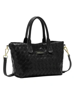 Every Other WOVEN GRAB BAG IN BLACK