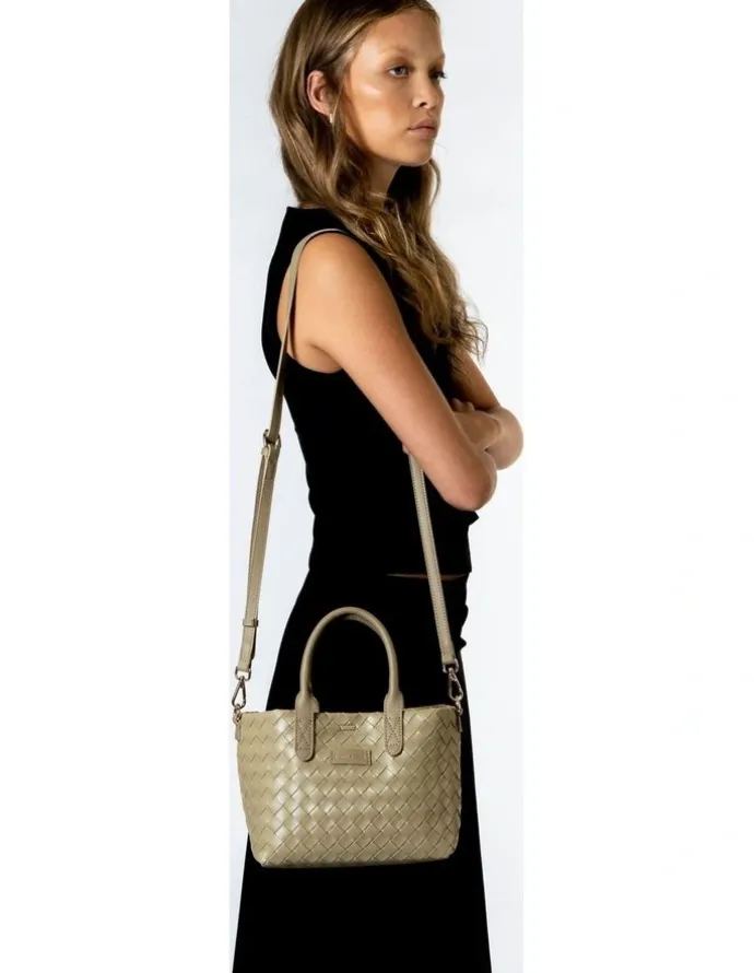 Every Other WOVEN GRAB BAG IN OLIVE