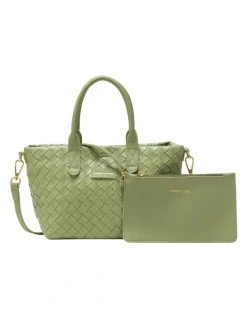 Every Other WOVEN GRAB BAG IN OLIVE