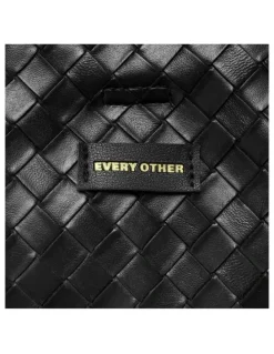 Every Other WOVEN TOTE BAG IN BLACK