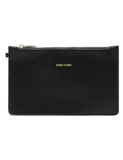 Every Other WOVEN TOTE BAG IN BLACK