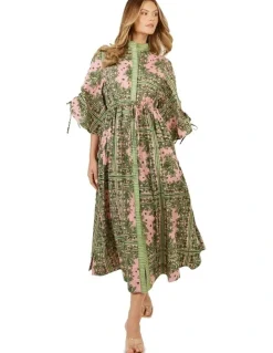 Fate & Becker Dominica Dress in Green