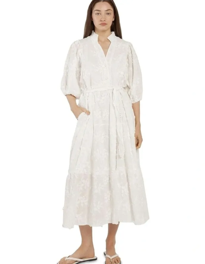 Fate & Becker Gardenia Dress in White