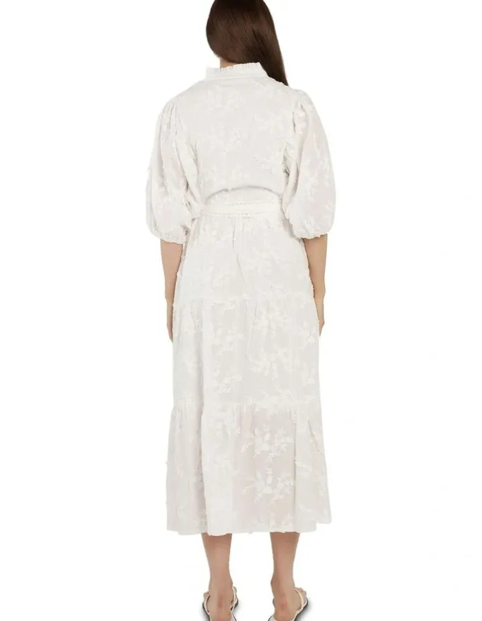 Fate & Becker Gardenia Dress in White