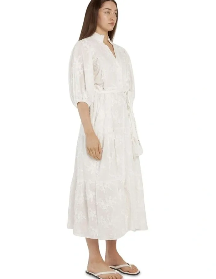 Fate & Becker Gardenia Dress in White