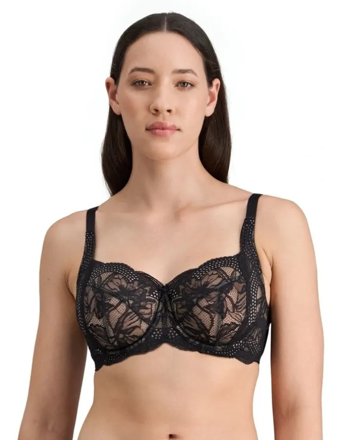 Fayreform Aria Underwire Bra in Black