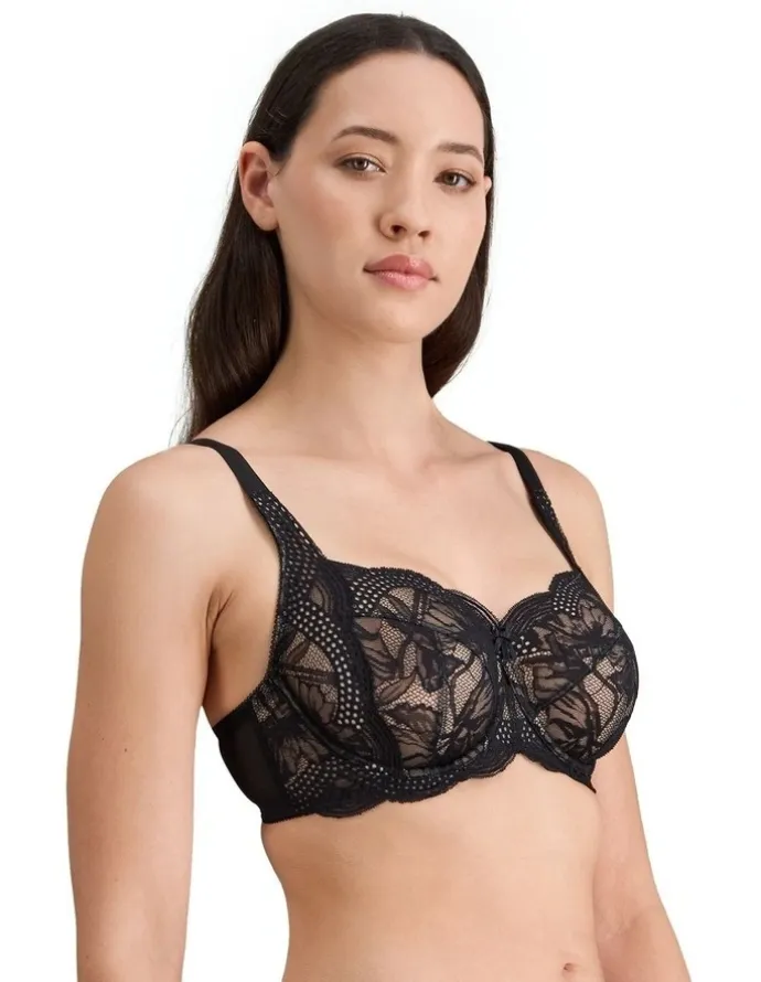 Fayreform Aria Underwire Bra in Black