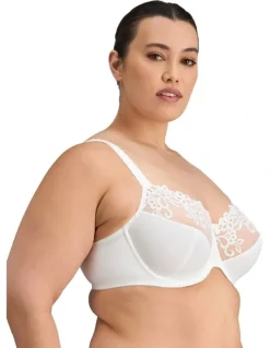 Fayreform Coral Underwire Bra in White