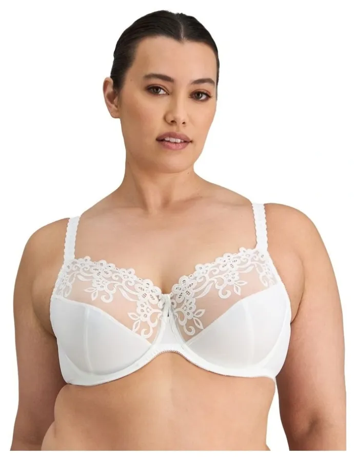 Fayreform Coral Underwire Bra in White