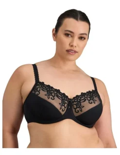 Fayreform Coral Underwire Bra in Black