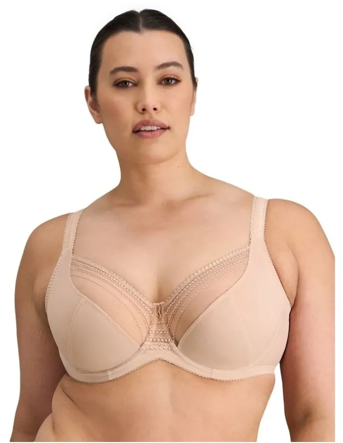 Fayreform Faithful Underwire Bra in Latte
