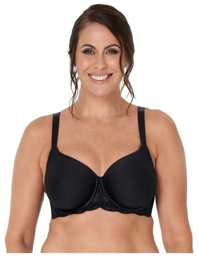 Fayreform Lace Perfect Contour Bra in Black