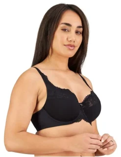 Fayreform Laurel Underwire Bra in Black