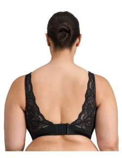 Fayreform Midnight Express Wirefree Bra in Black