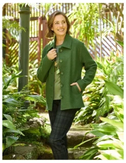 Fella Hamilton Aitken Boiled Wool Button Cardigan