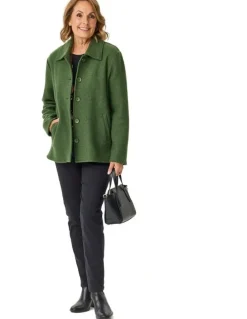 Fella Hamilton Aitken Boiled Wool Button Cardigan