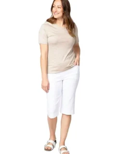 Fella Hamilton Chaucer Basque Long Shorts in White
