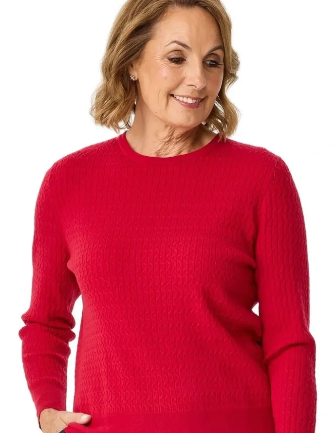 Fella Hamilton Clovelly Mini Cable Sweater
