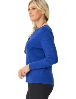 Fella Hamilton Clovelly Mini Cable Sweater