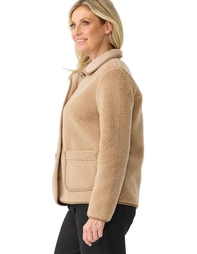 Fella Hamilton Explore Fleece Button Up Jacket