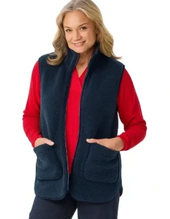 Fella Hamilton Explore Fleece Longline Zip Vest