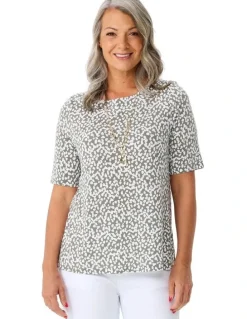 Fella Hamilton Forte Elbow Sleeve Boat Nk Tee