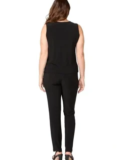 Fella Hamilton Hush Shorter Camisole in Black