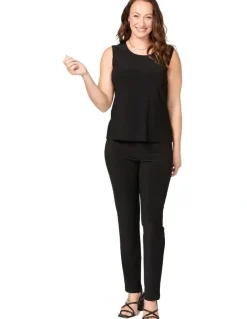 Fella Hamilton Hush Shorter Camisole in Black