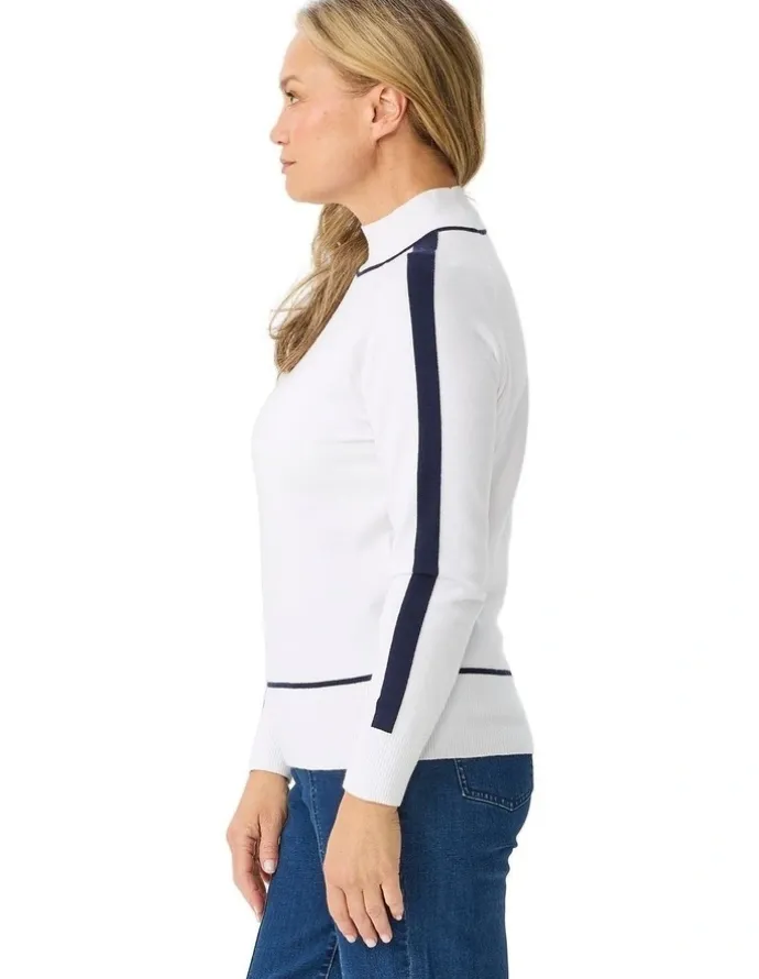 Fella Hamilton Jethro Contrast Trim Sweater