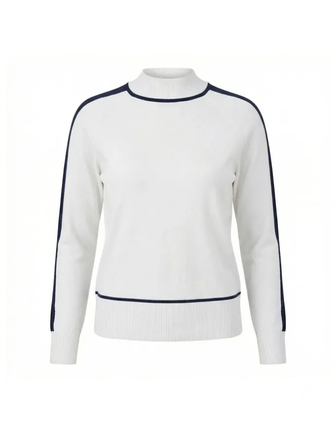 Fella Hamilton Jethro Contrast Trim Sweater