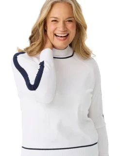 Fella Hamilton Jethro Contrast Trim Sweater