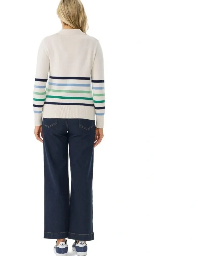 Fella Hamilton Kelsey Stripe Long Sleeve Sweater