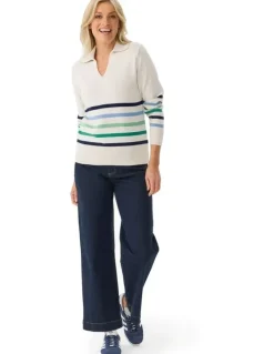 Fella Hamilton Kelsey Stripe Long Sleeve Sweater
