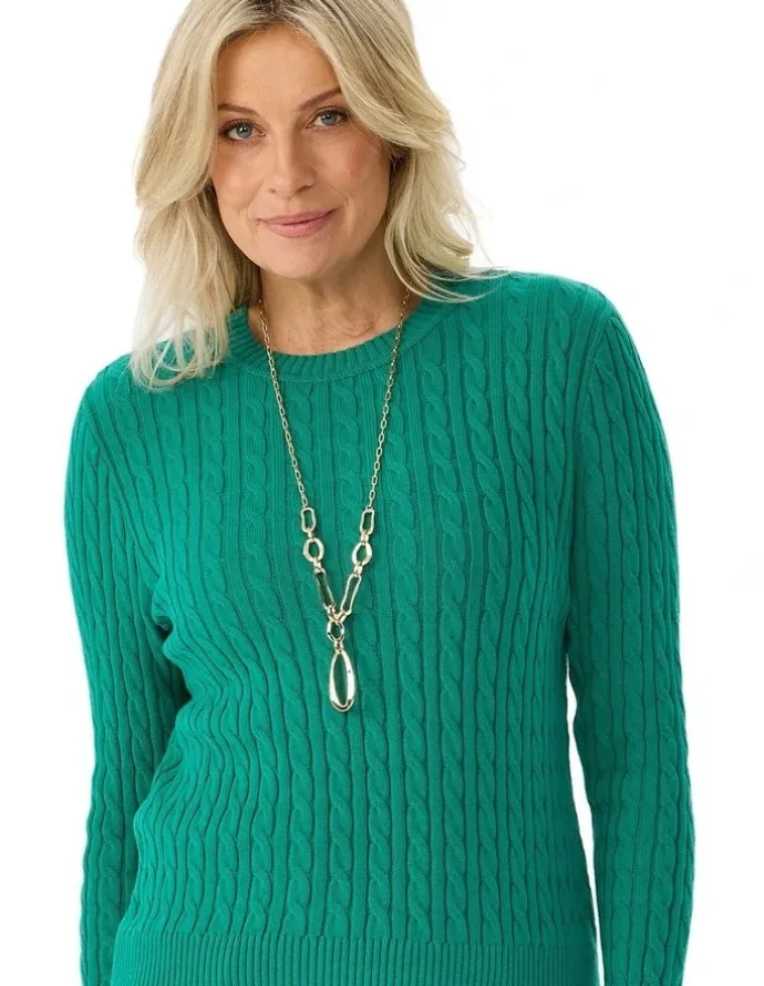 Fella Hamilton Kidman Cable Sweater