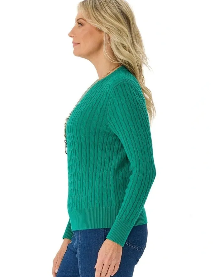 Fella Hamilton Kidman Cable Sweater