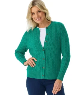 Fella Hamilton Kidman Cable Cardigan