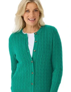 Fella Hamilton Kidman Cable Cardigan