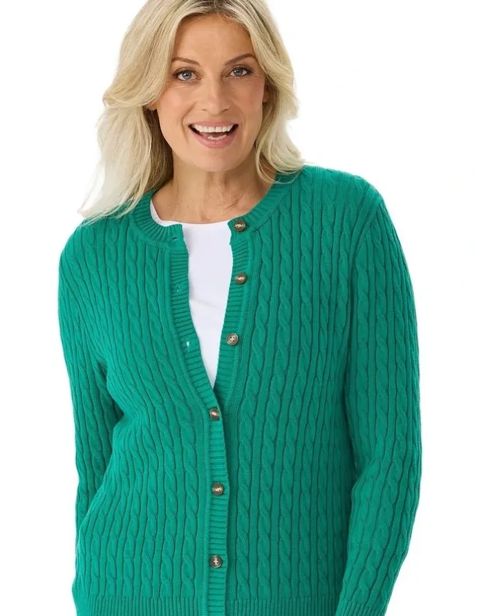 Fella Hamilton Kidman Cable Cardigan