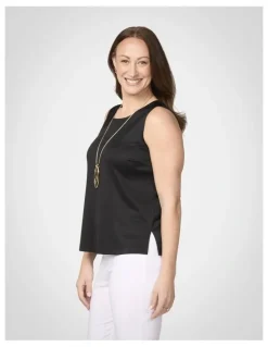 Fella Hamilton Milton Summer Camisole in Black