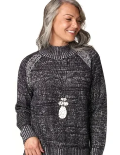 Fella Hamilton Plated Raglan Sweater
