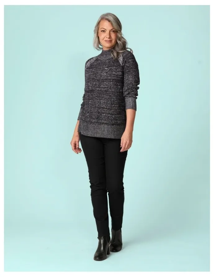 Fella Hamilton Plated Raglan Sweater