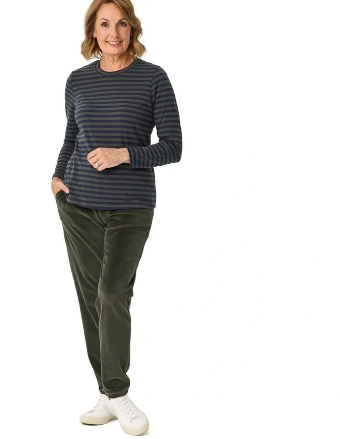 Fella Hamilton Valley Pull On Velour Pant