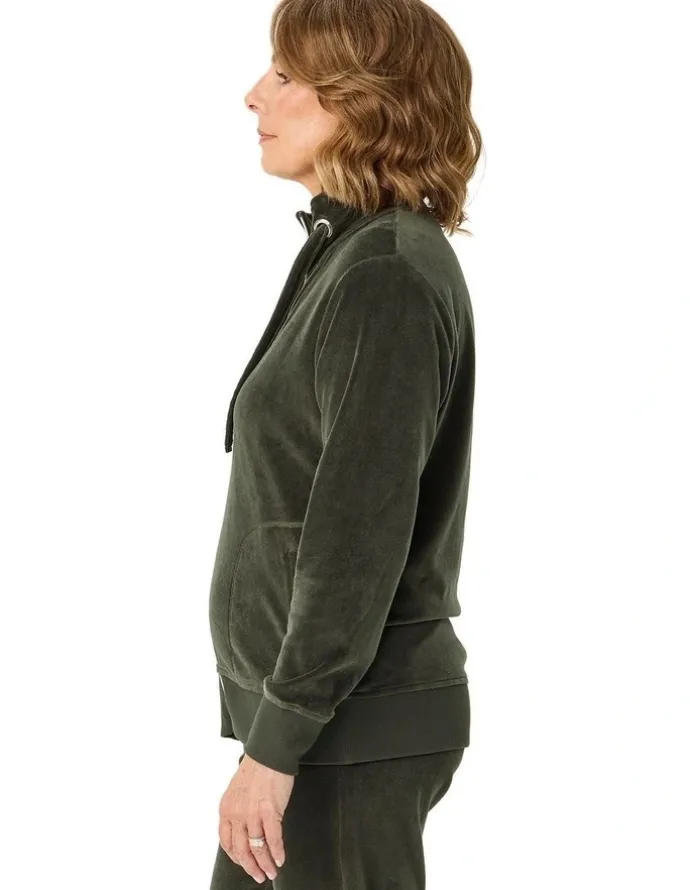 Fella Hamilton Valley Zip Up Velour Jacket