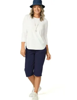 Fella Hamilton Vibe Stretch Pull On Long Short in Blue