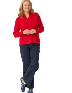 Fella Hamilton Herring V Neck Sweater