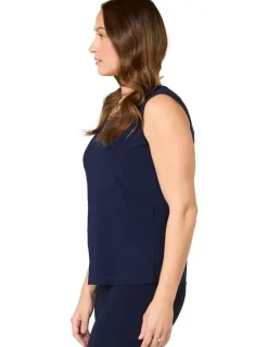 Fella Hamilton Hush Shorter Camisole in Blue