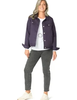 Fella Hamilton Suzy Stretch Long Pull On Jeans in Black