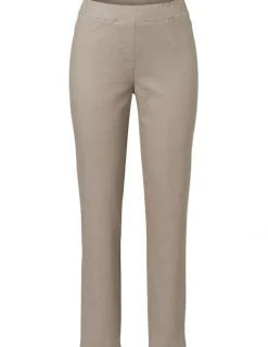 Fella Hamilton Suzy Stretch Long Pull On Jeans in Taupe