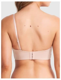 Fine Lines Attitude Full Figure Strapless Bra in Caramel